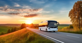 Group transportation motorcoach to Denver airport in Cherry Creek, CO 